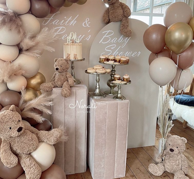 teddy beren thema sweet table